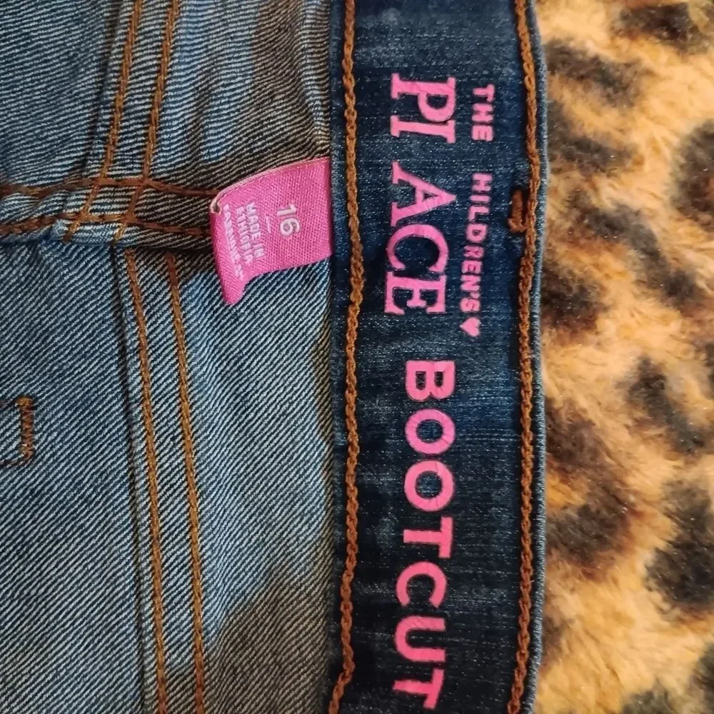 🤠The Children's PLace Bootcut Denim Jeans Size 16